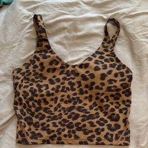 Leopard Print Women's Top